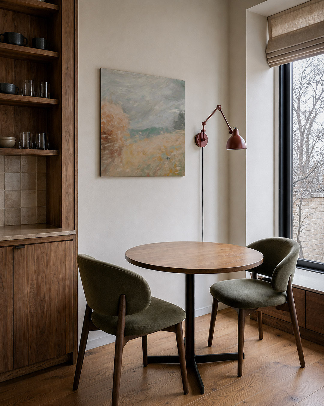 Dromerige landschapstinten Kunstwerk
