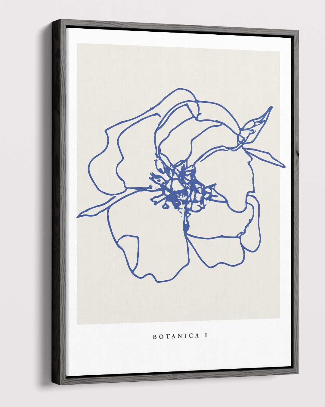Moderne Botanische Lijntekening Kunstwerk-canvas-dibond-plexiglas-wanddecoratie-WallArtistic