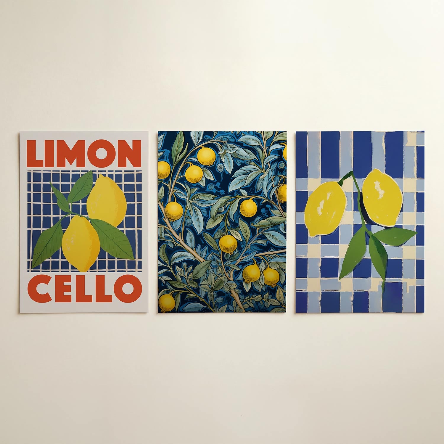 Citroen en raster Posterset