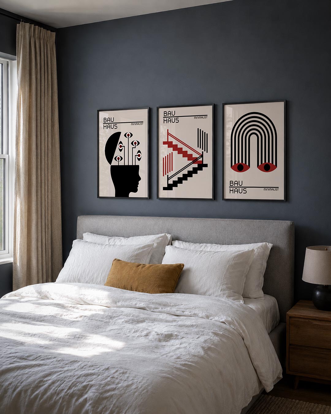 Ooglijnenspel Posterset