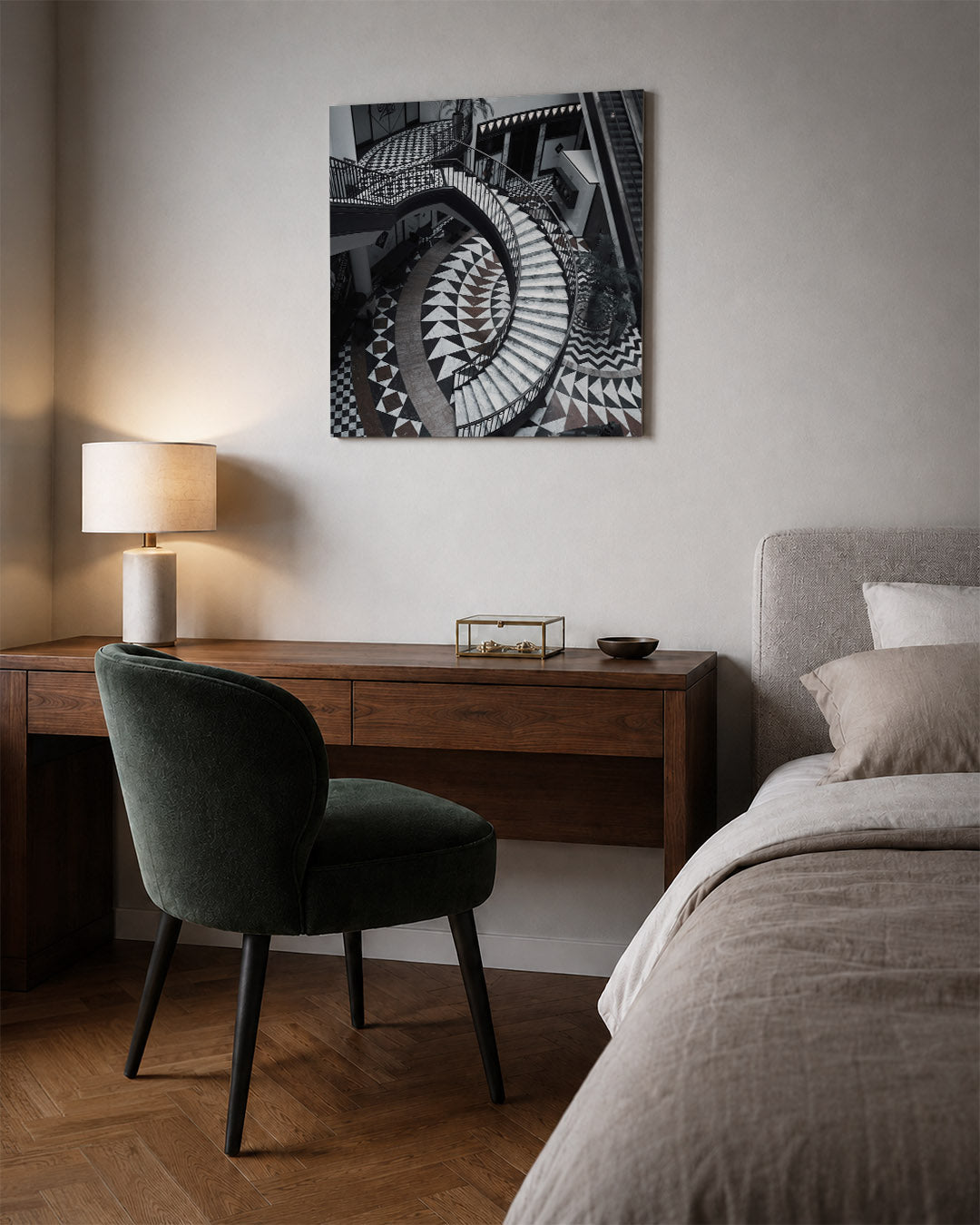 Geometrische trappen Kunstwerk