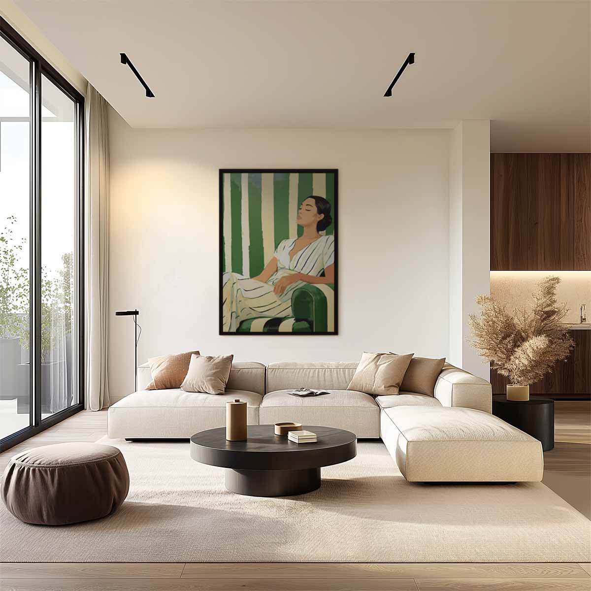 Ontspannen in Stijl Kunstwerk-canvas-dibond-plexiglas-wanddecoratie-WallArtistic