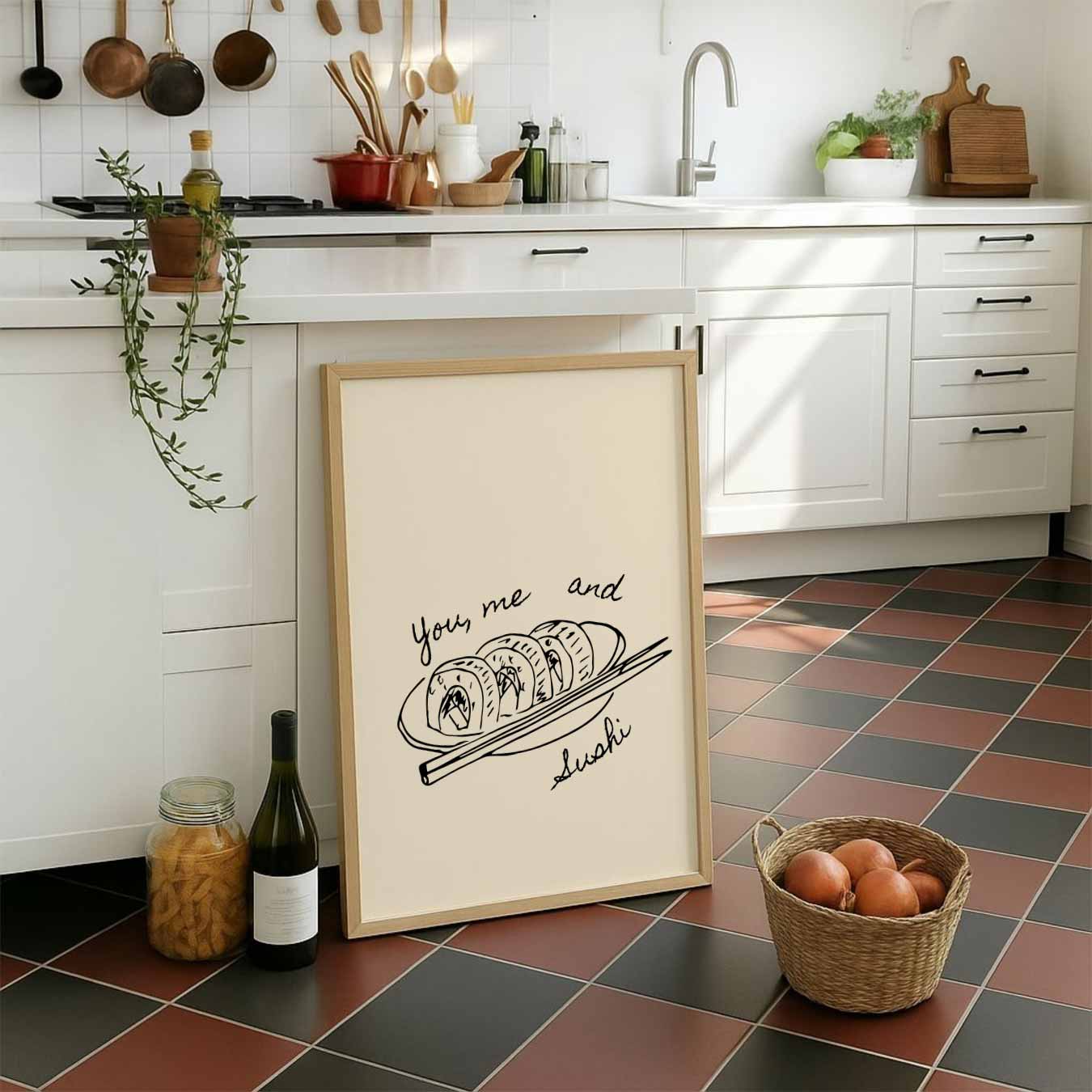 Sushi Date Poster-WallArtistic