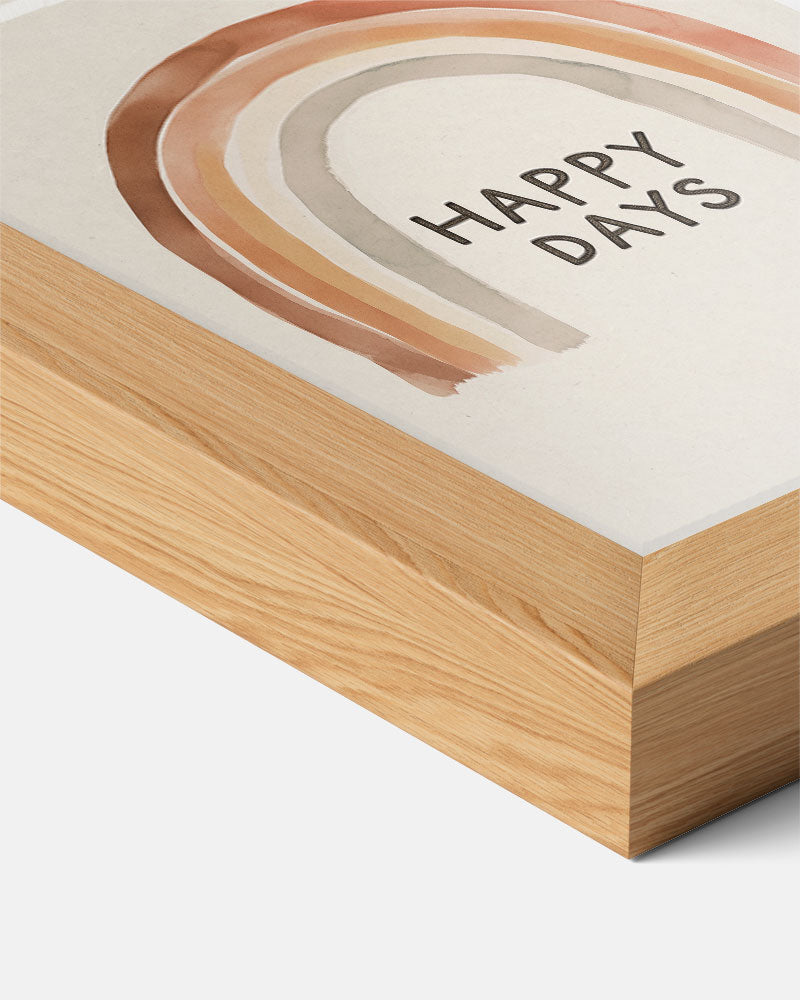 Happy Days Regenboog Poster-WallArtistic