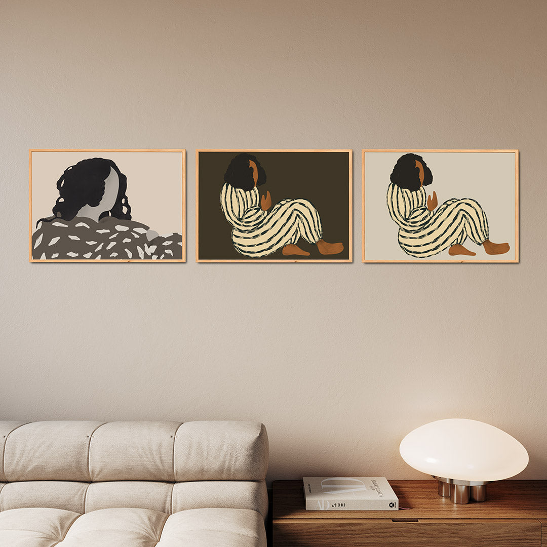 Vormen en vlakken Posterset
