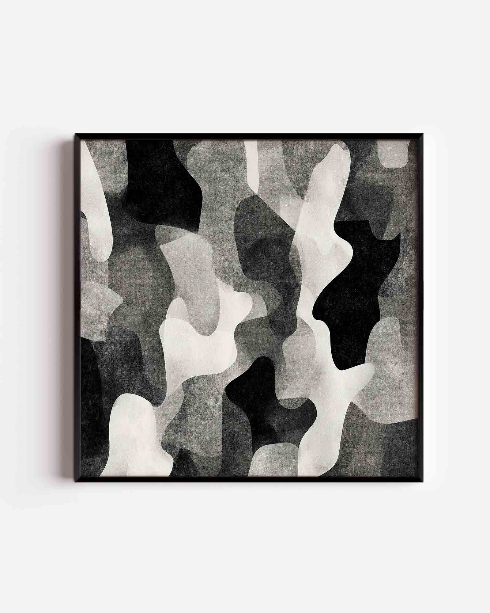 Abstracte vormen Poster