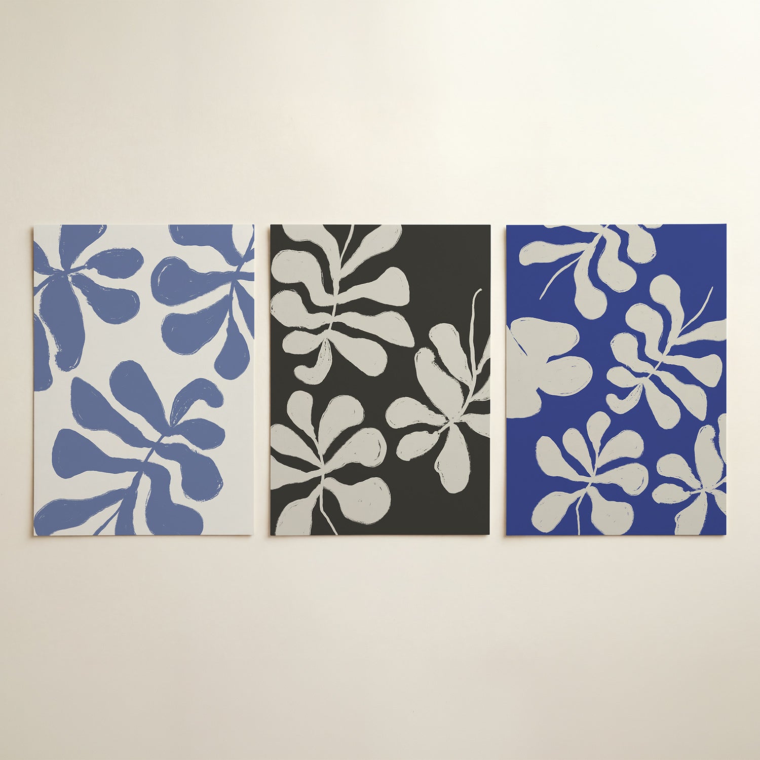Vorm en kleurenspel Posterset