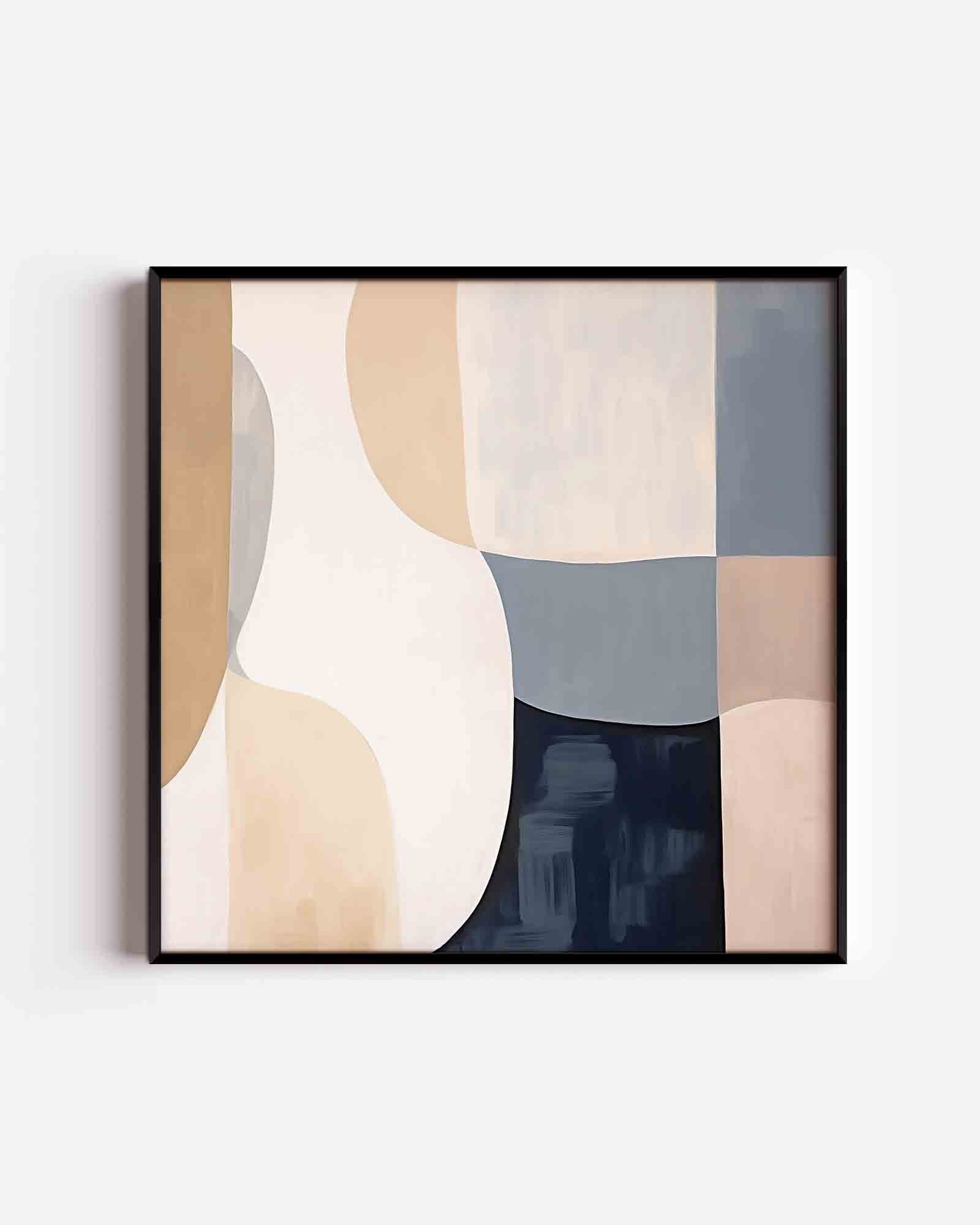 Abstracte vormen Poster