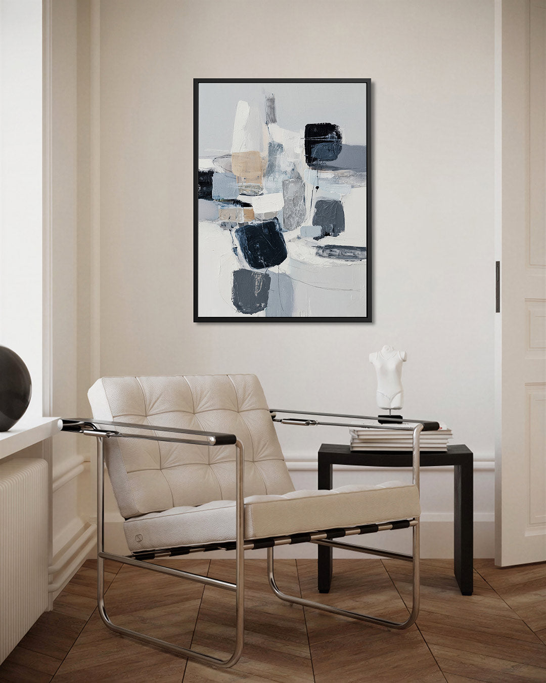 Organische vormen compositie Kunstwerk
