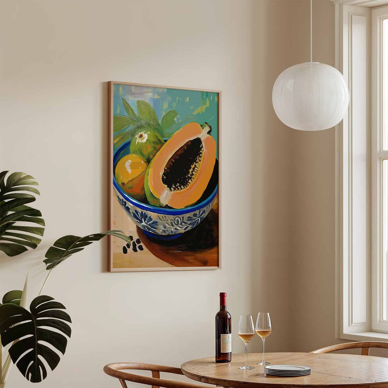 Tropisch Fruit Stilleven Poster-WallArtistic