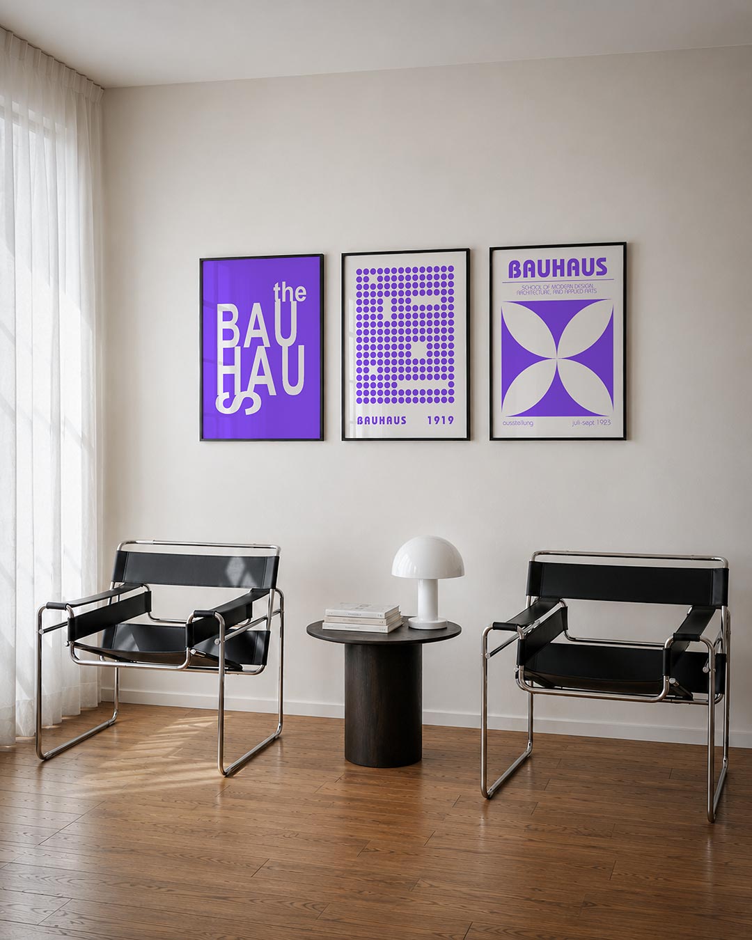 Typografie en kleur Posterset