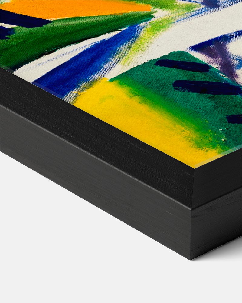Abstract Landschap Kleuren Poster-WallArtistic