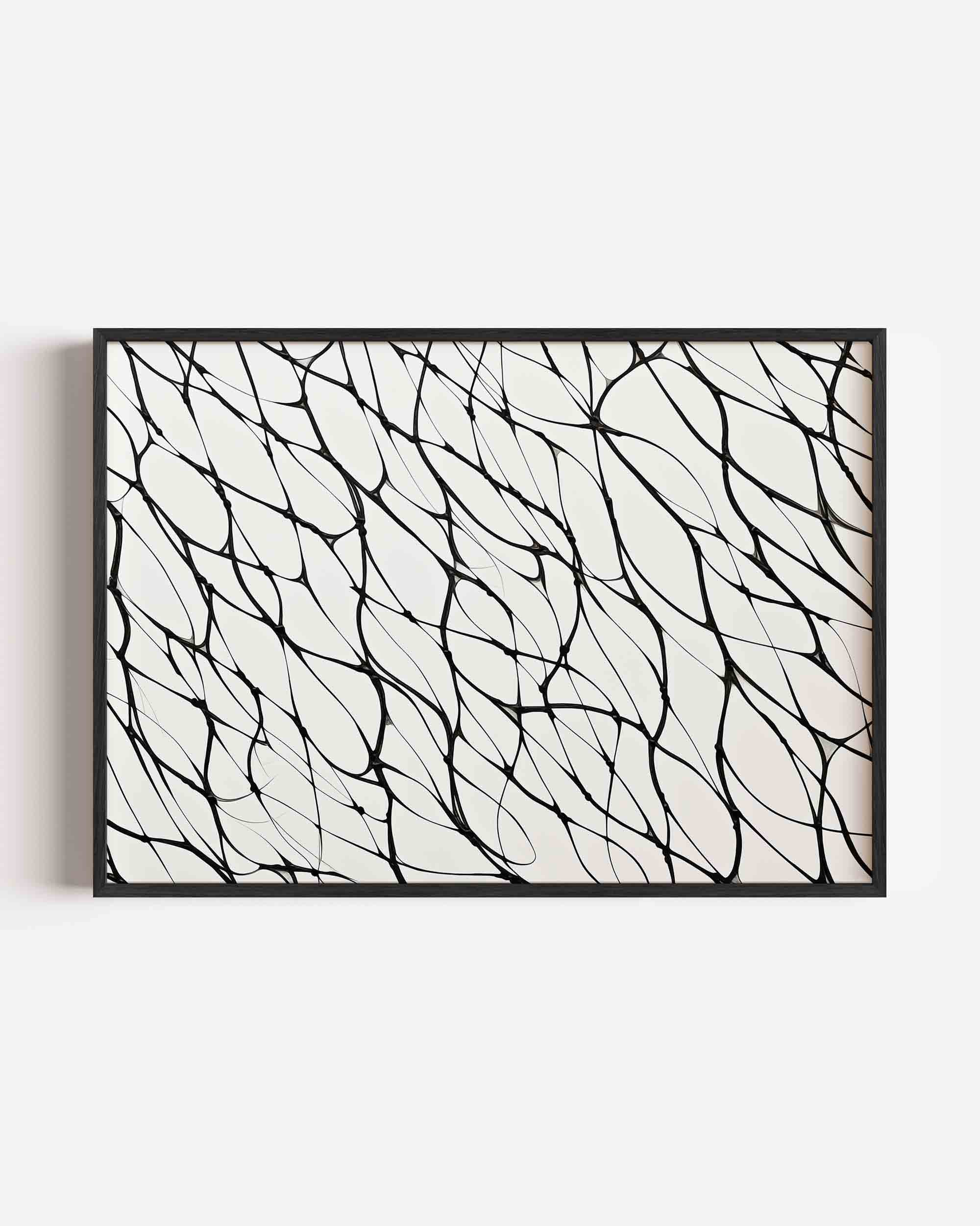 Abstracte lijnen Poster