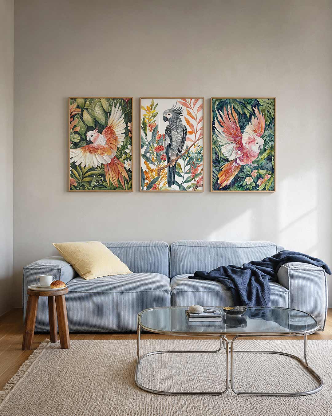Vleugels en bladeren Posterset