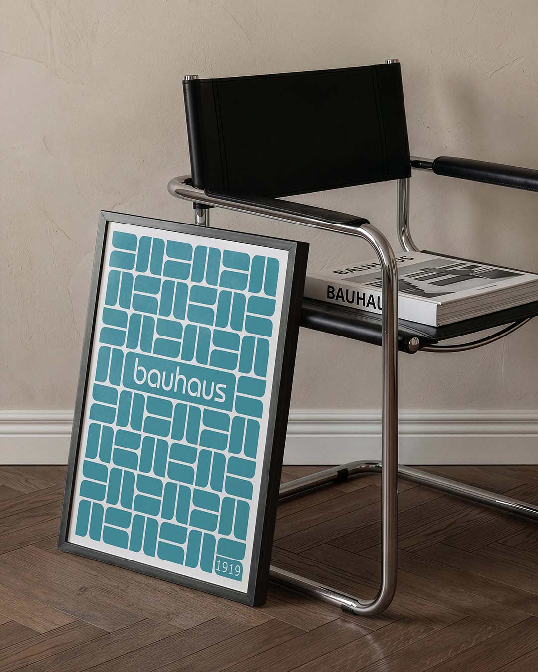 Vormritme en kleur Poster