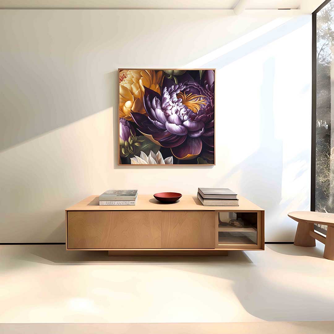 Bloemen in volle bloei Poster