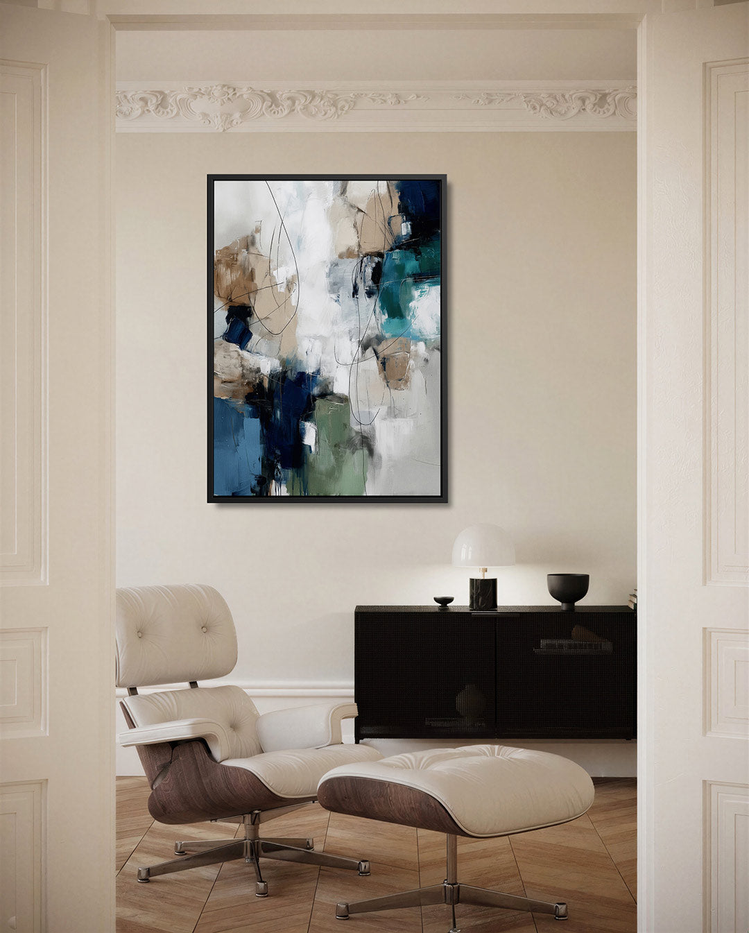 Kleurencompositie Kunstwerk