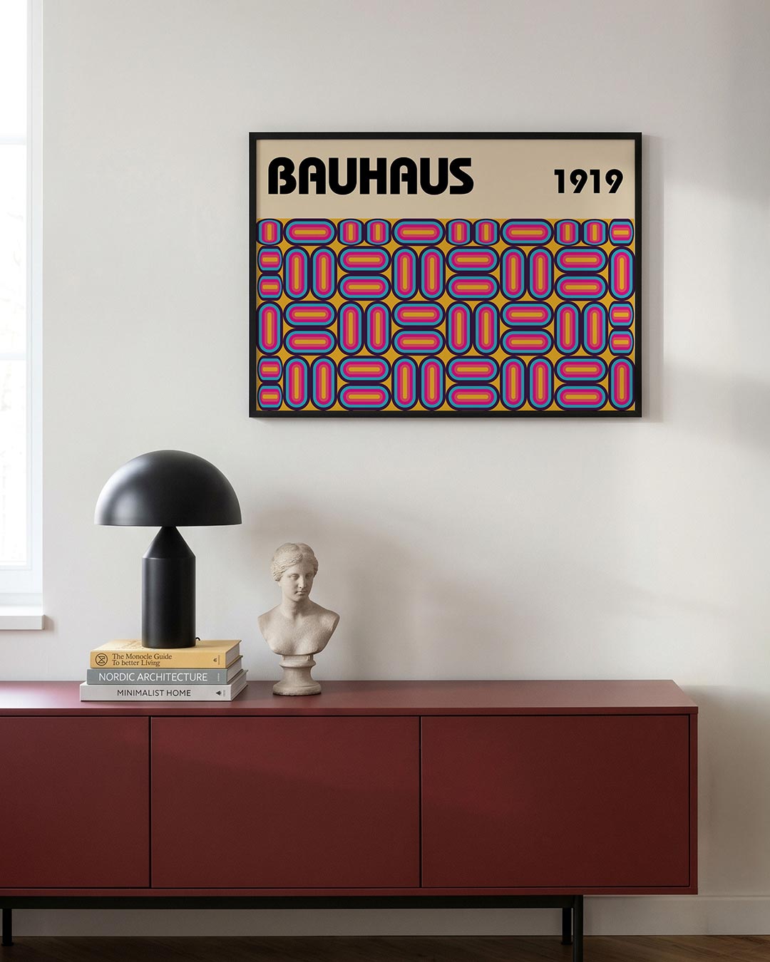Vormritme en kleur Poster