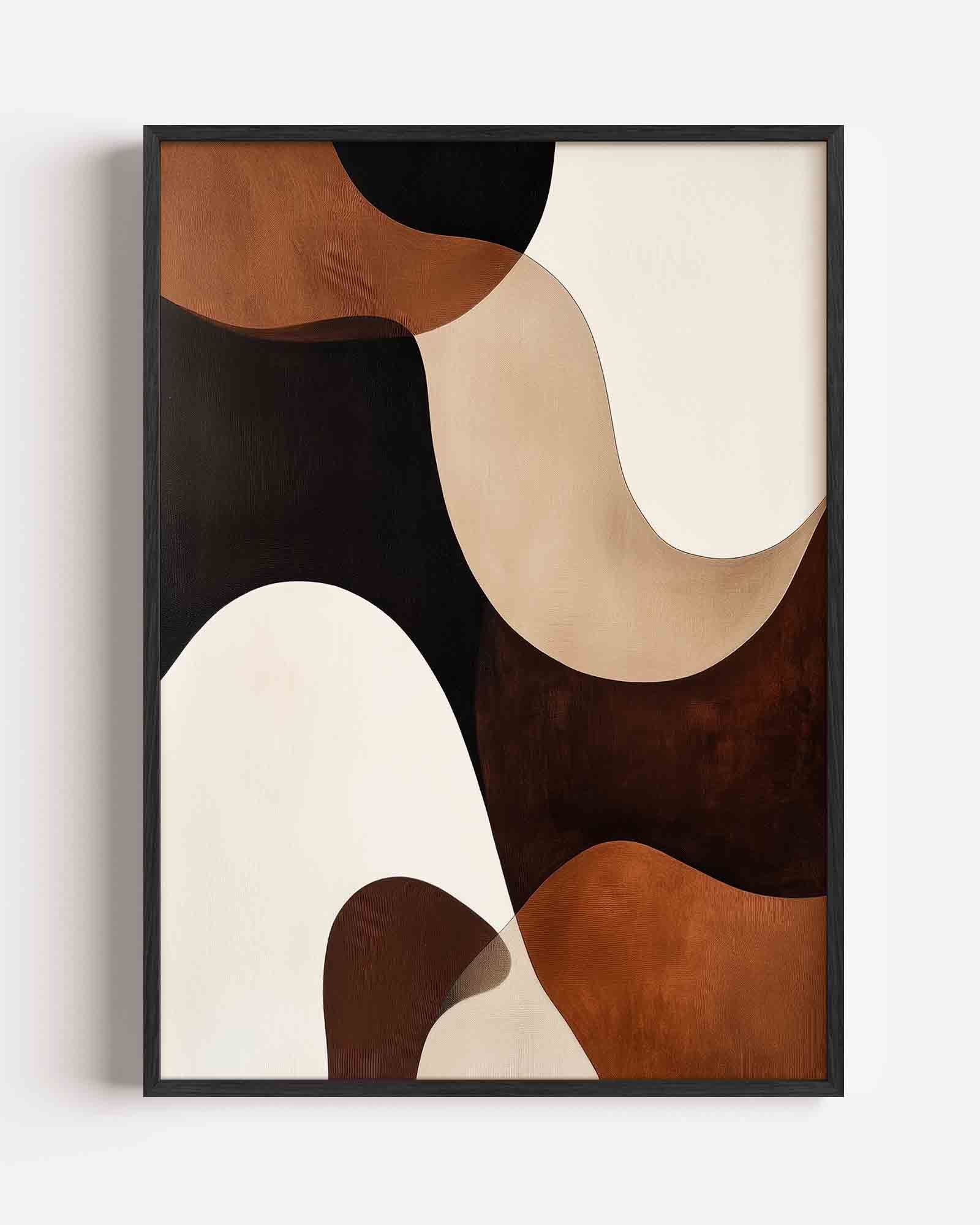Abstracte vormen Poster