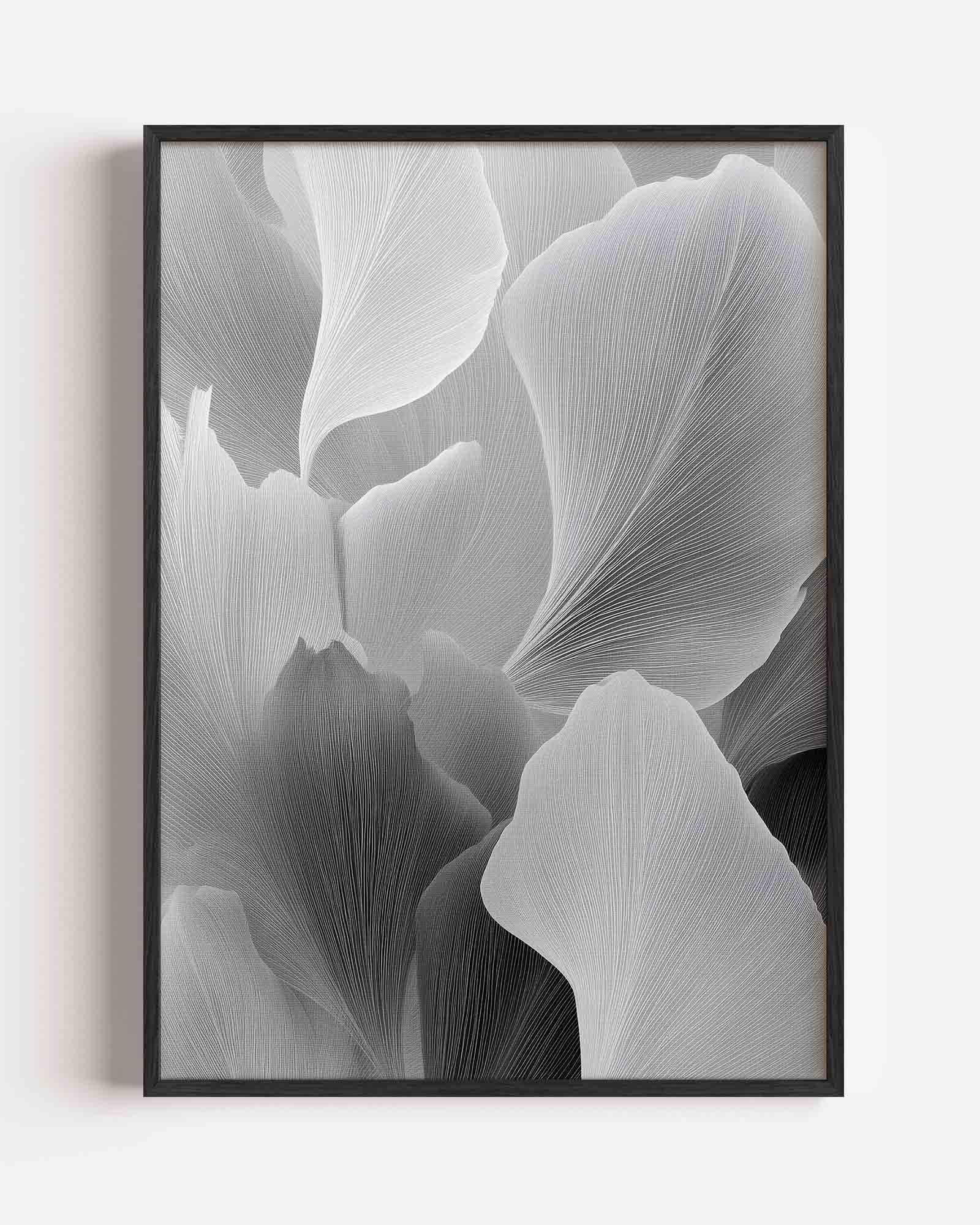 Abstracte bladeren Poster