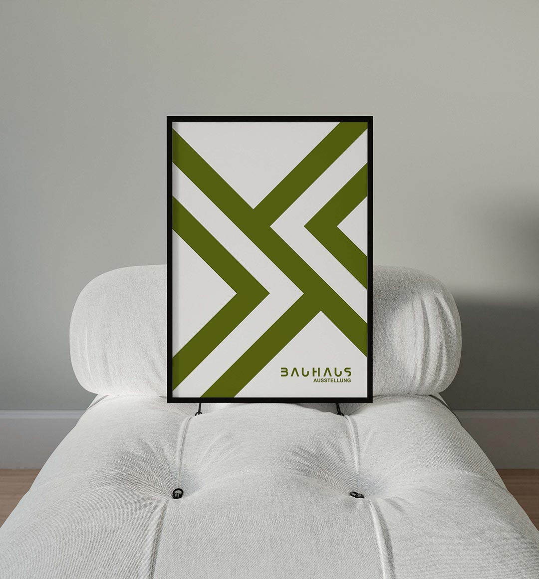 Lijnenspel en kleur Poster