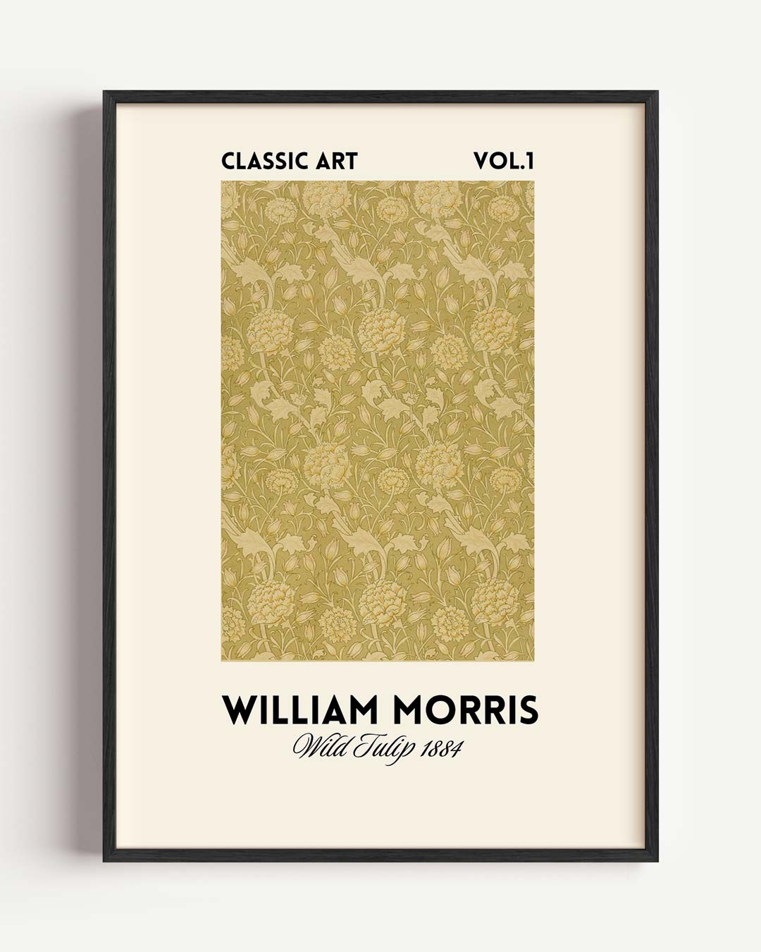 William Morris Wild Tulip 1884 Poster-WallArtistic
