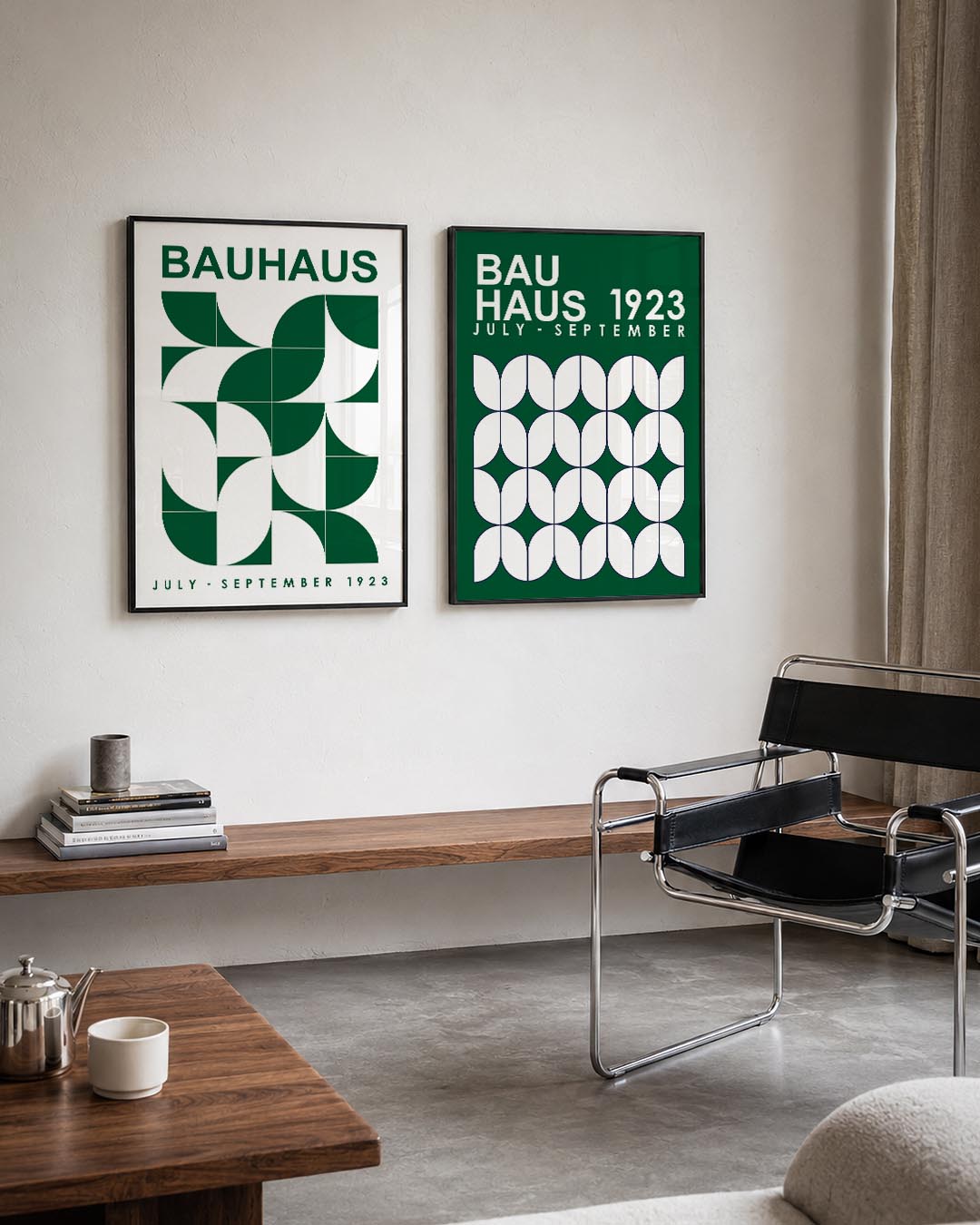Vorm en kleurenspel Posterset
