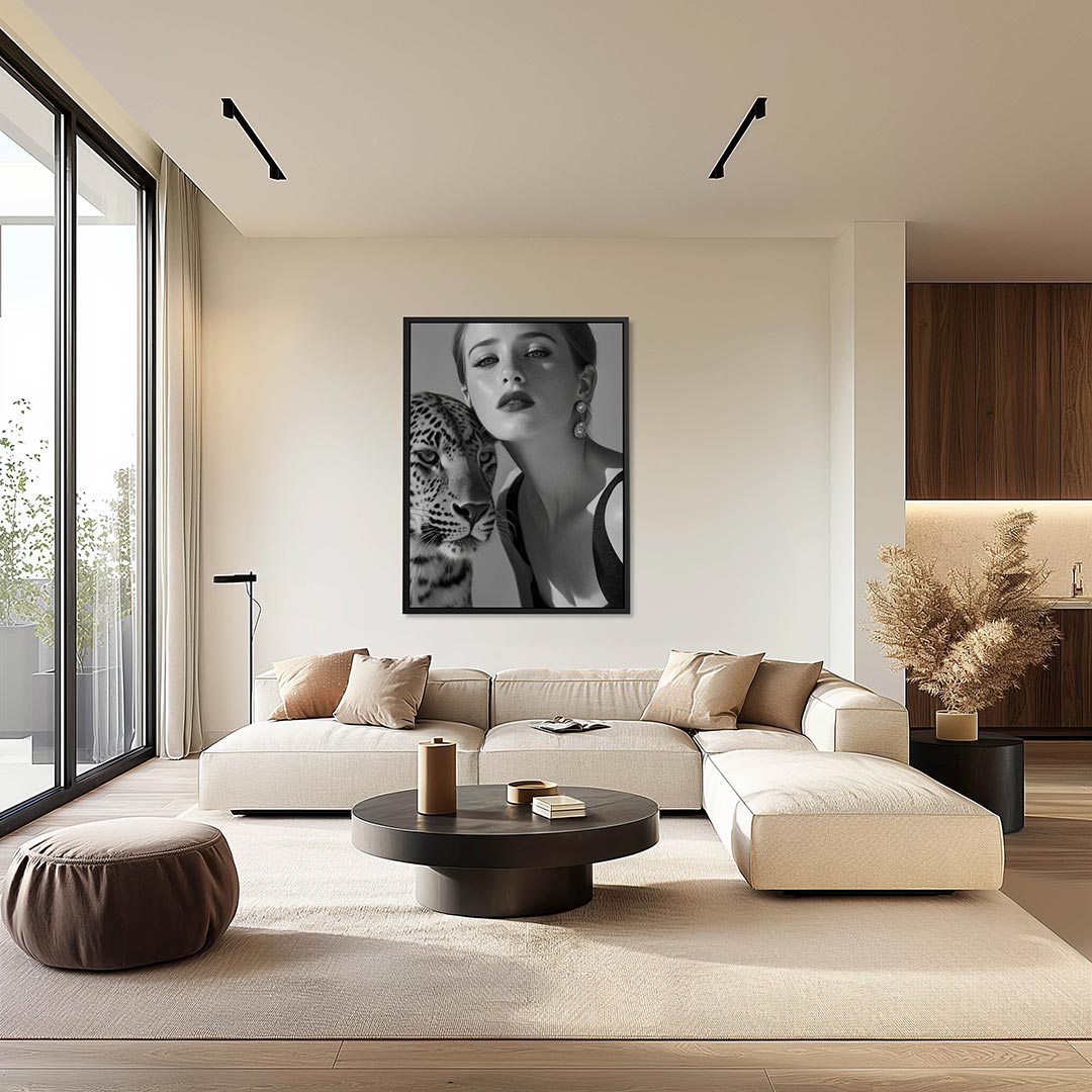 Dierlijke elegantie Kunstwerk