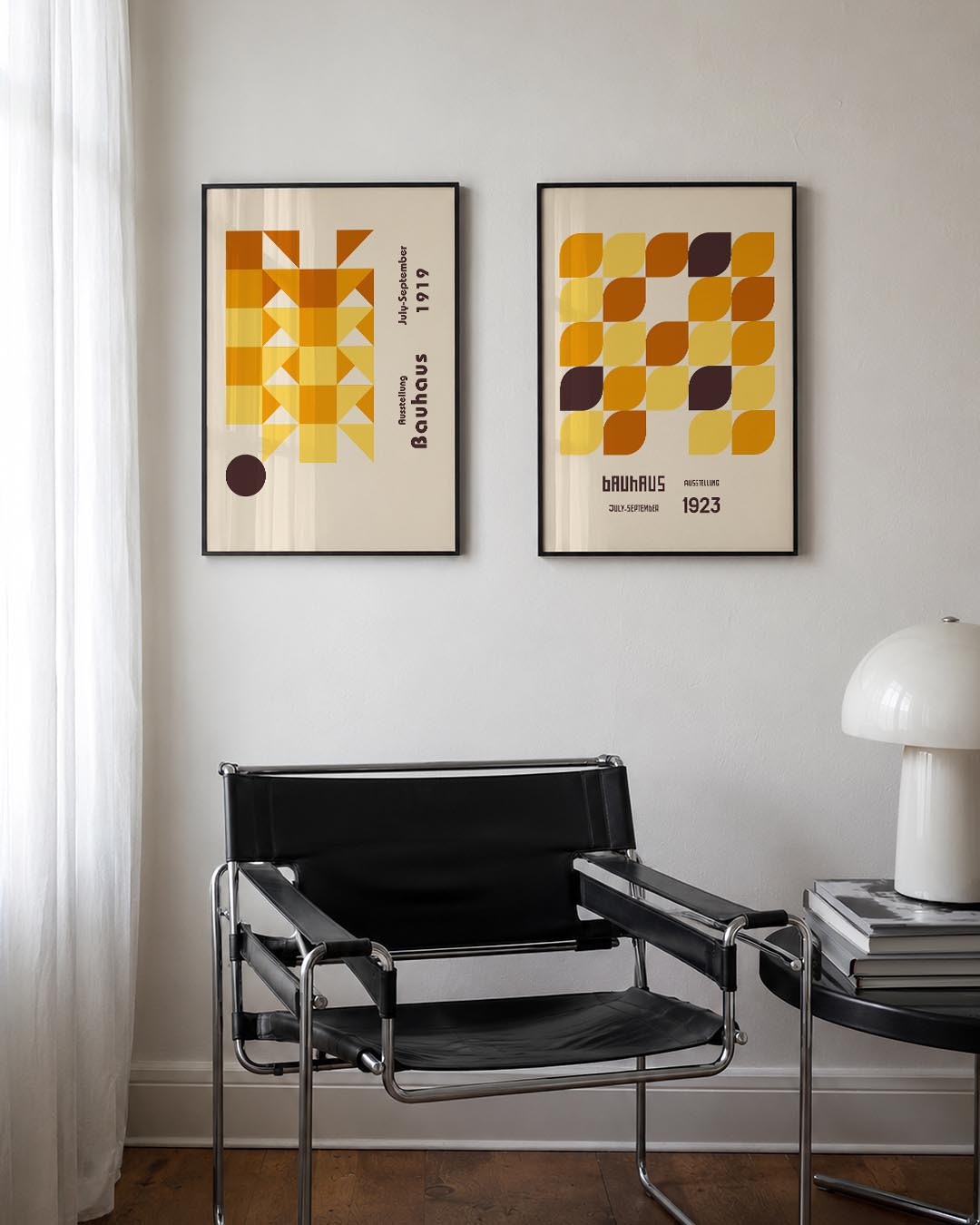 Vorm en kleurenspel Posterset