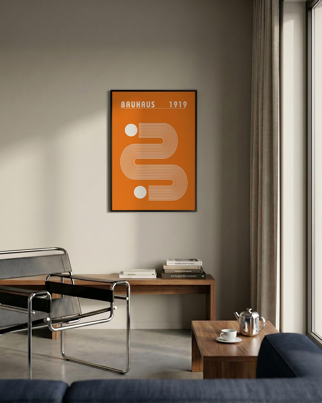 Lijnen en vormen Poster