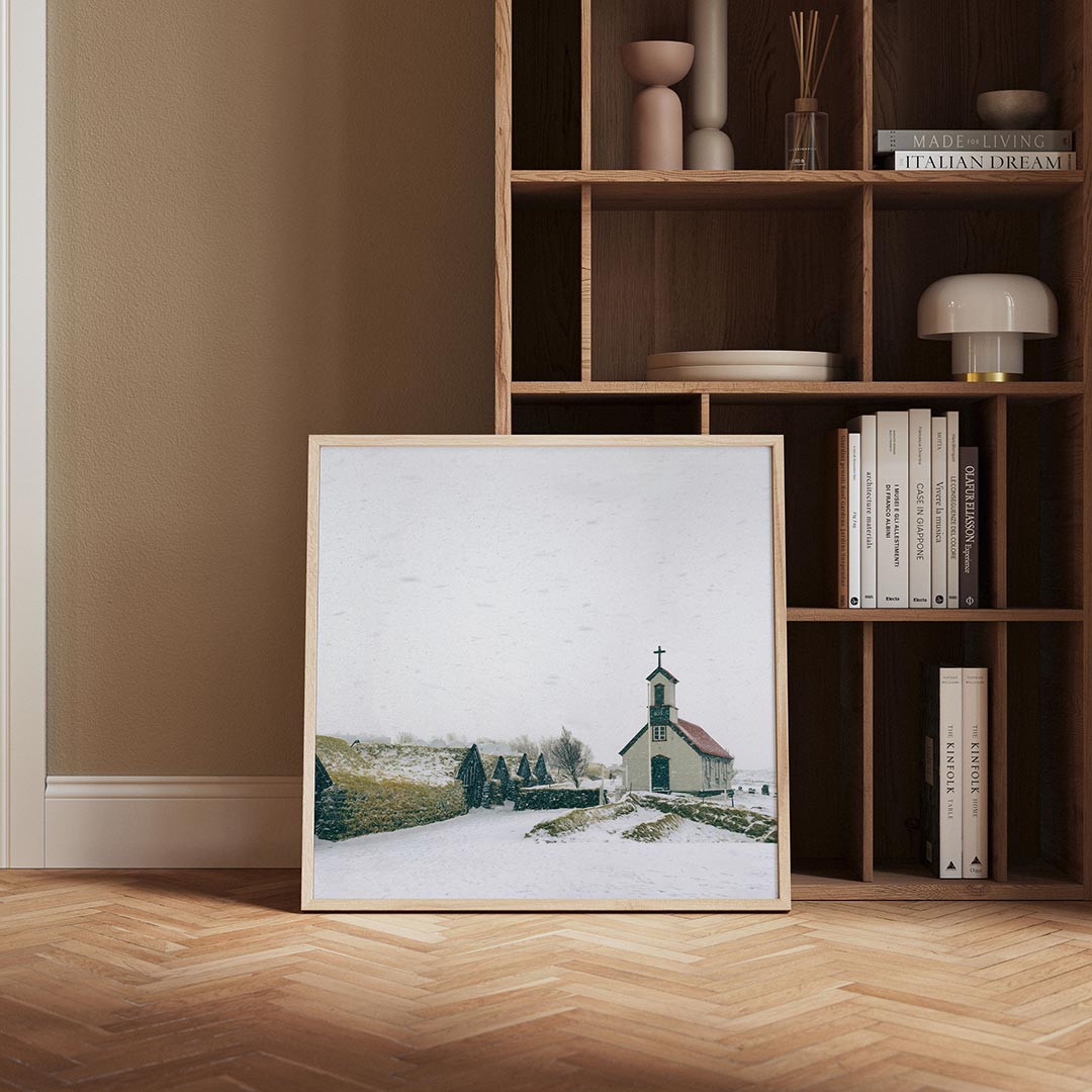 Winterse kapel Poster