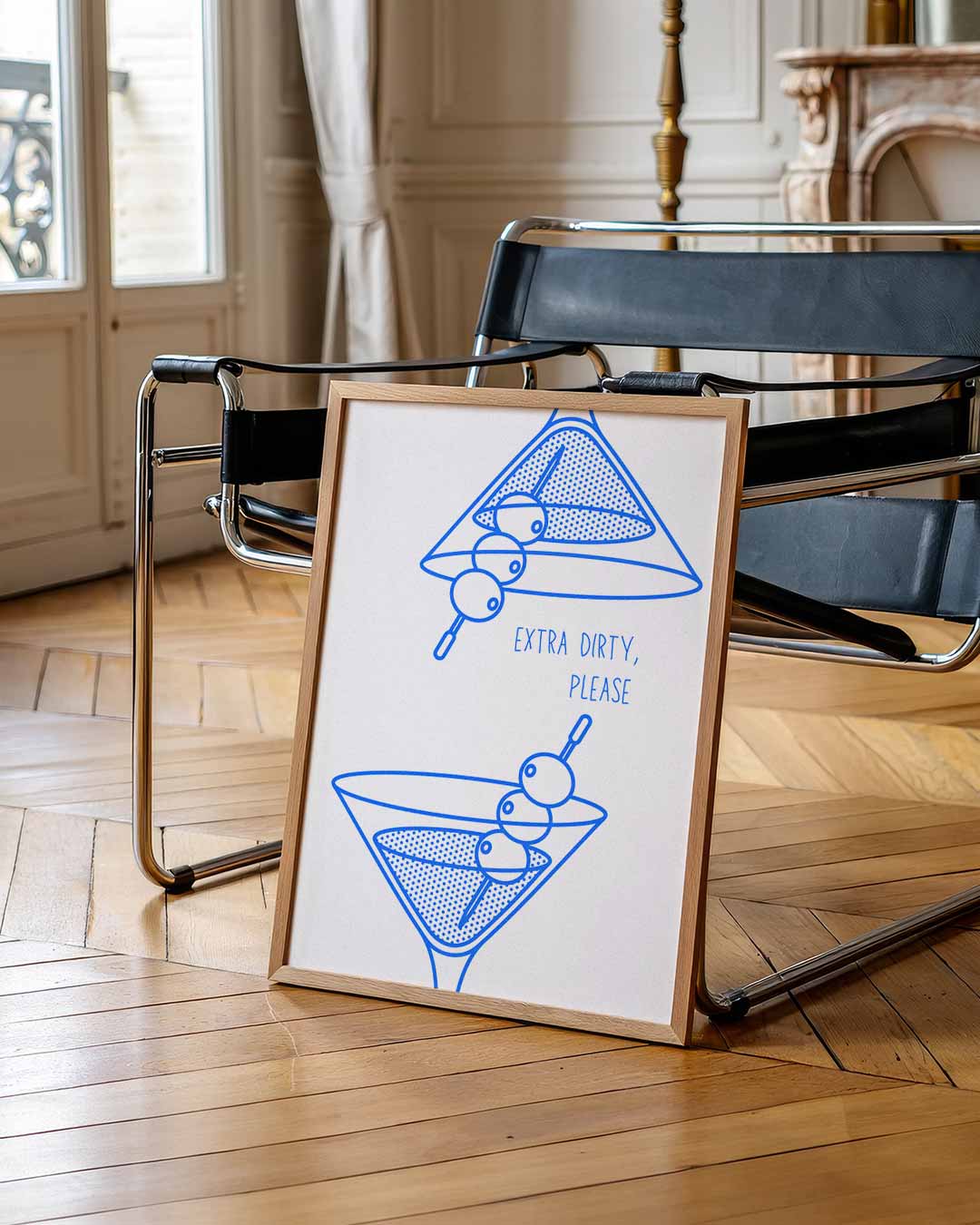 Stijlvolle Martini Poster voor de Cocktail Lover Poster-WallArtistic