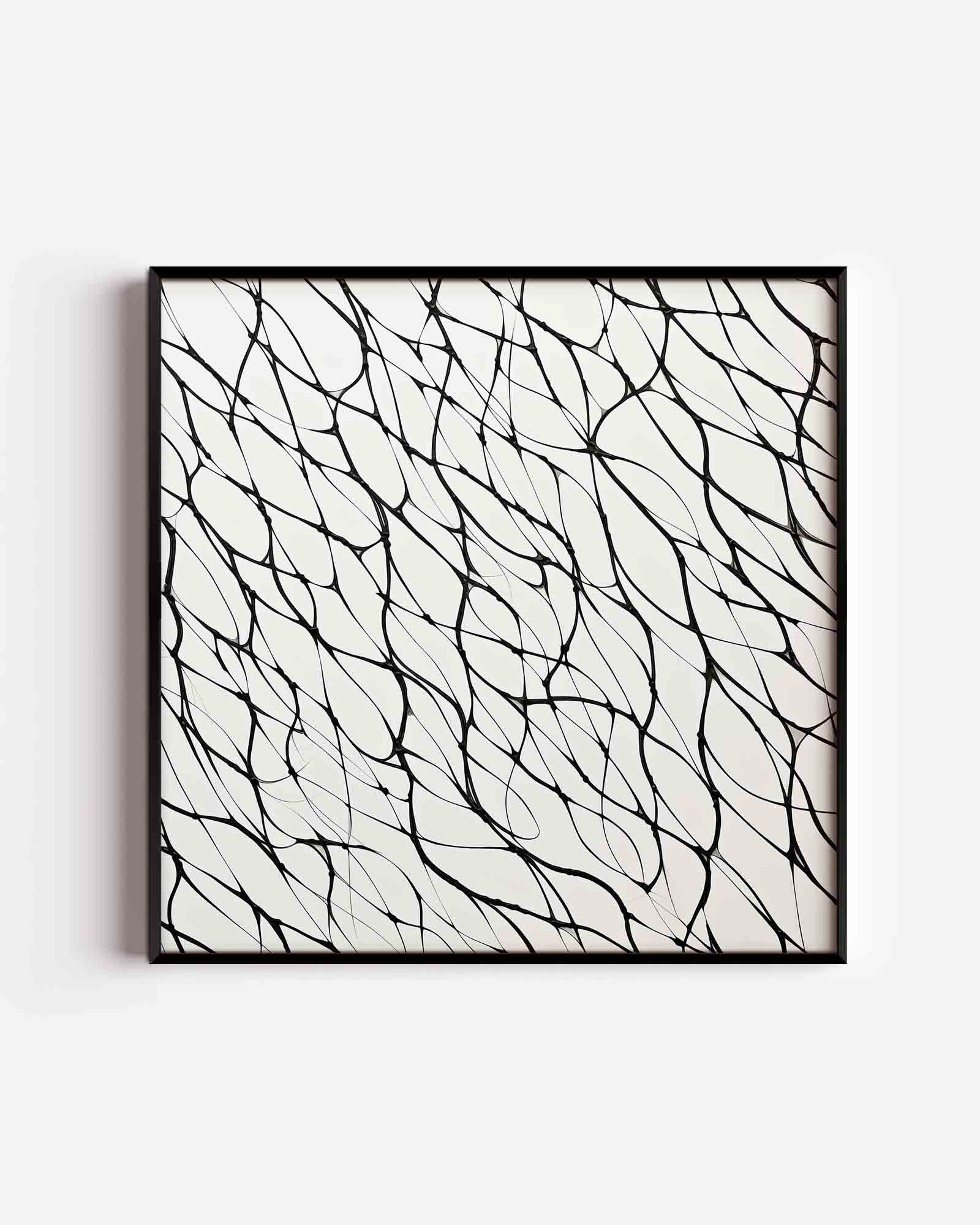 Abstracte lijnen Poster