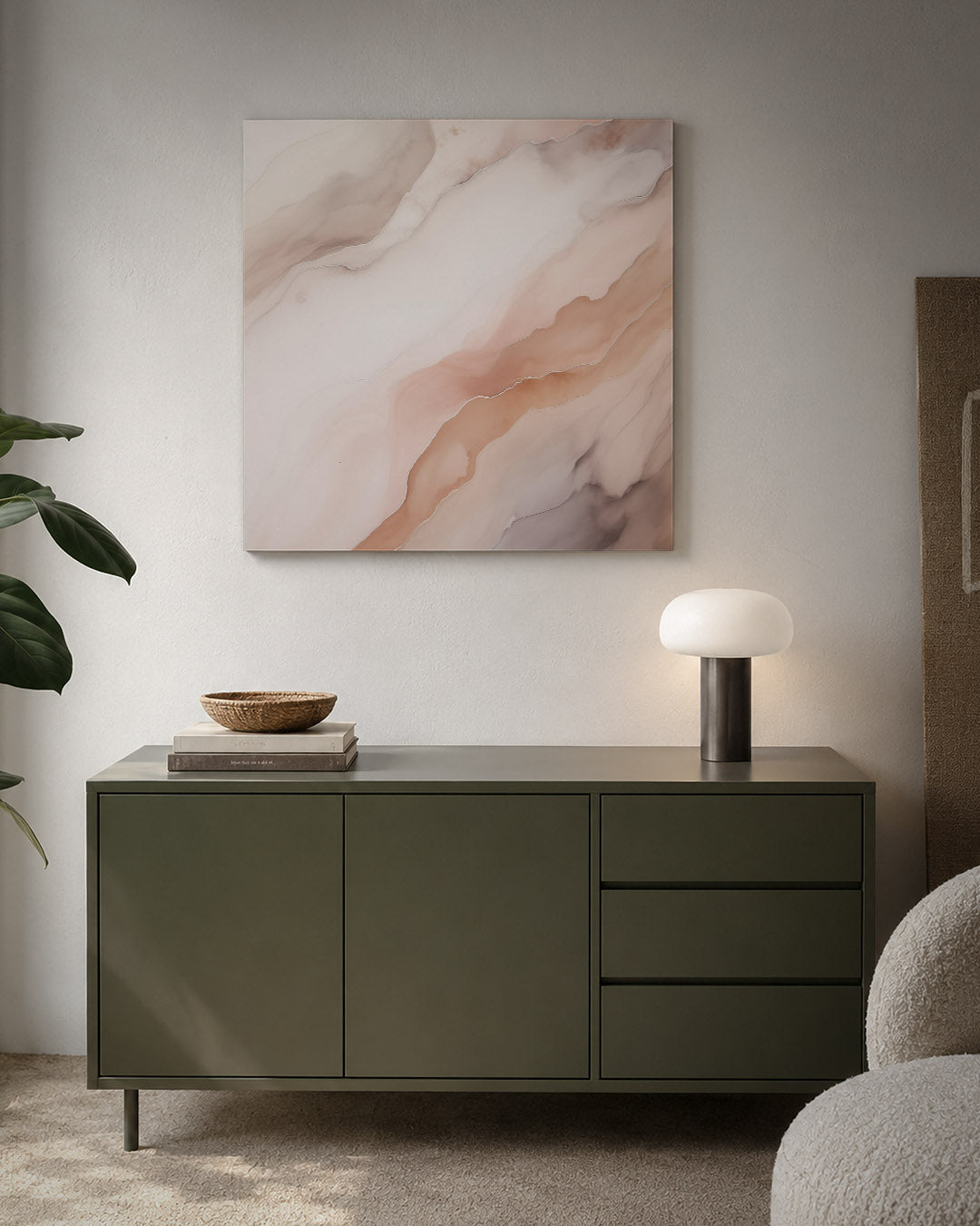 Organische lijnen Kunstwerk