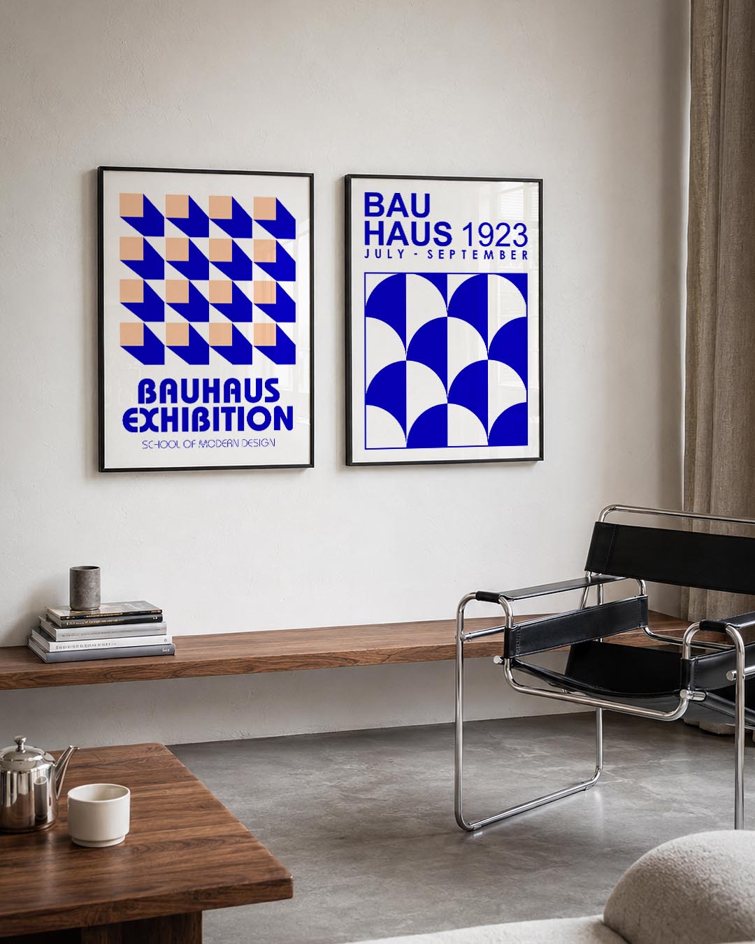 Kleur en schaduw Posterset