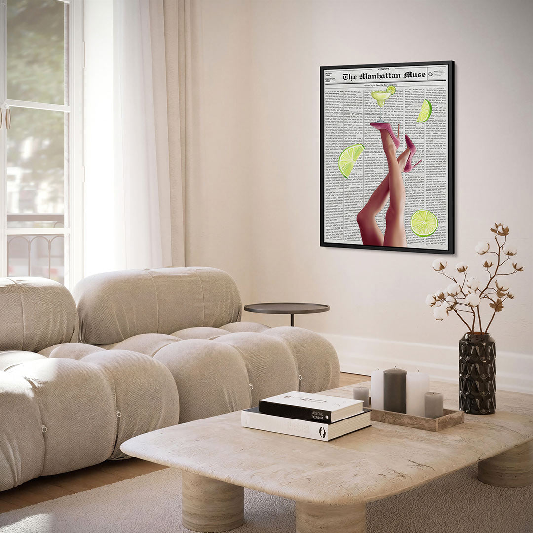 Speelse illustratie Kunstwerk