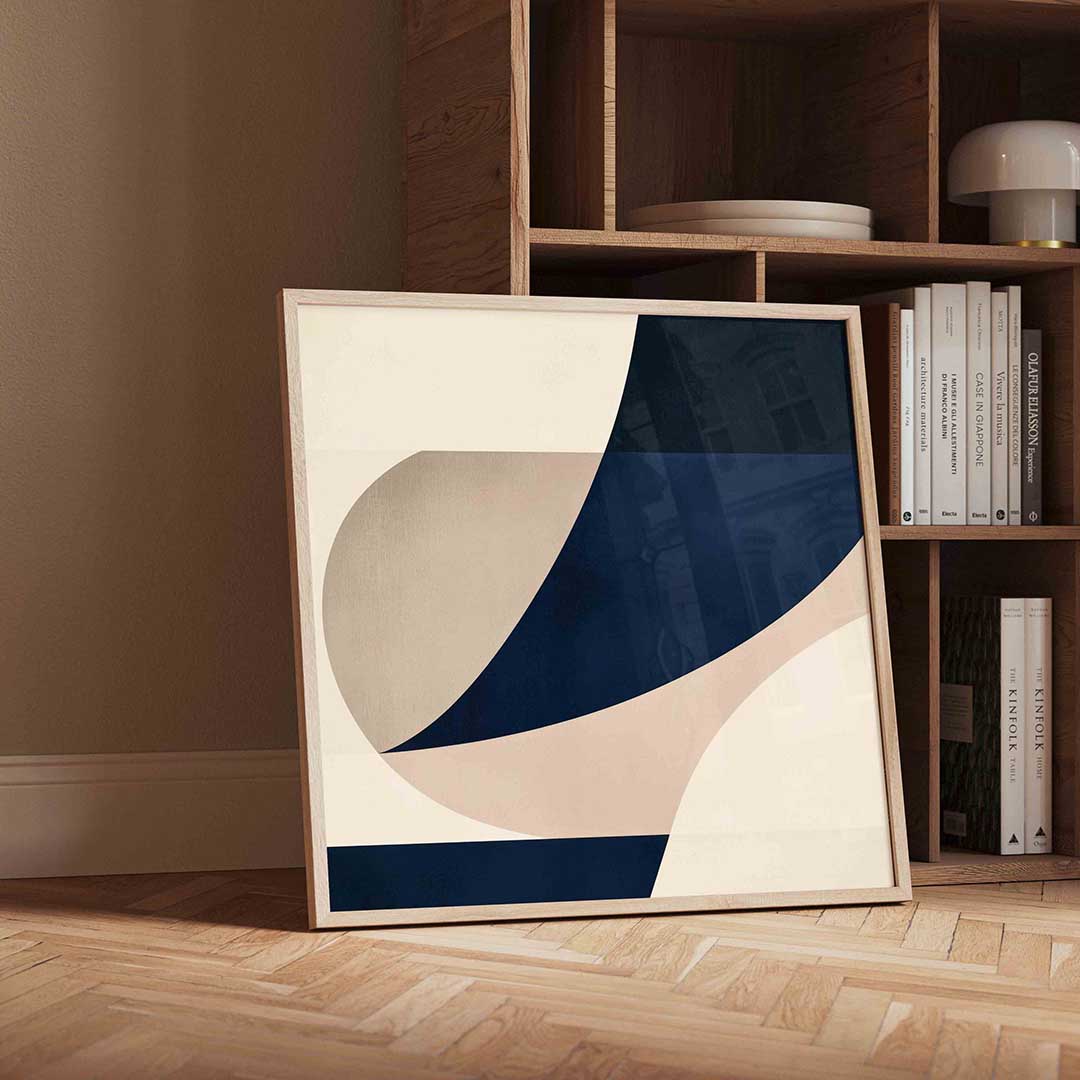Abstracte vormen Poster