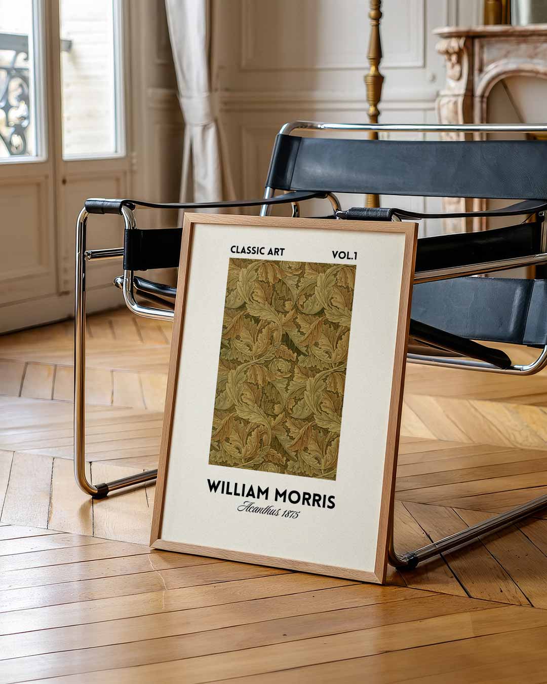 William Morris Vine Design 1873 Poster-WallArtistic
