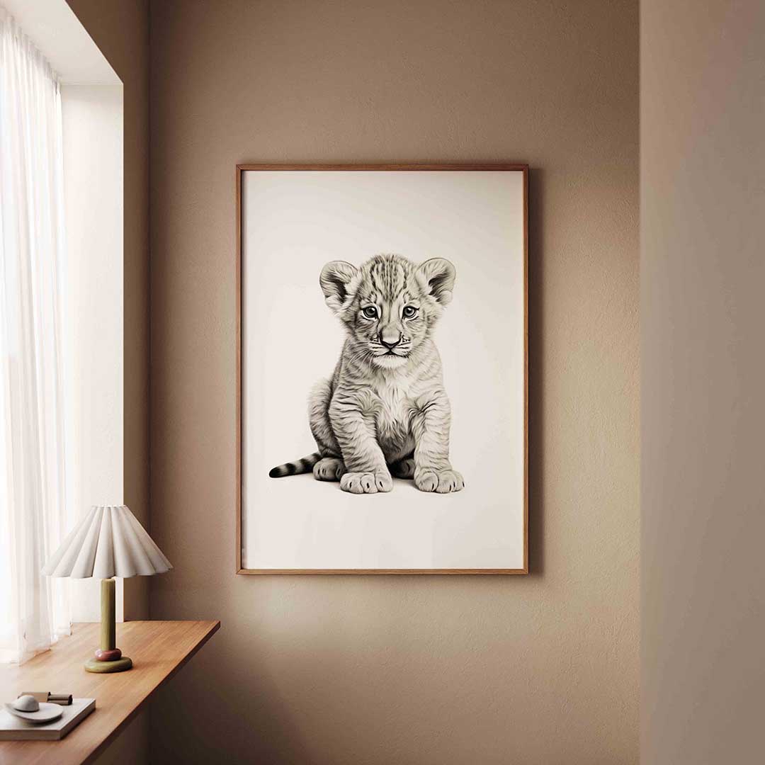 Leeuwenwelp Poster