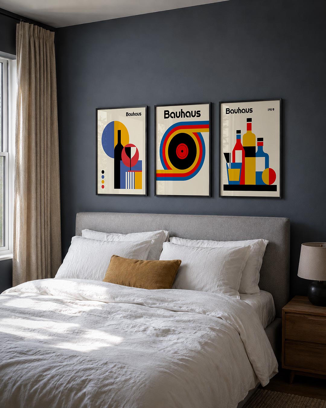 Vormen en kleurvlakken Posterset