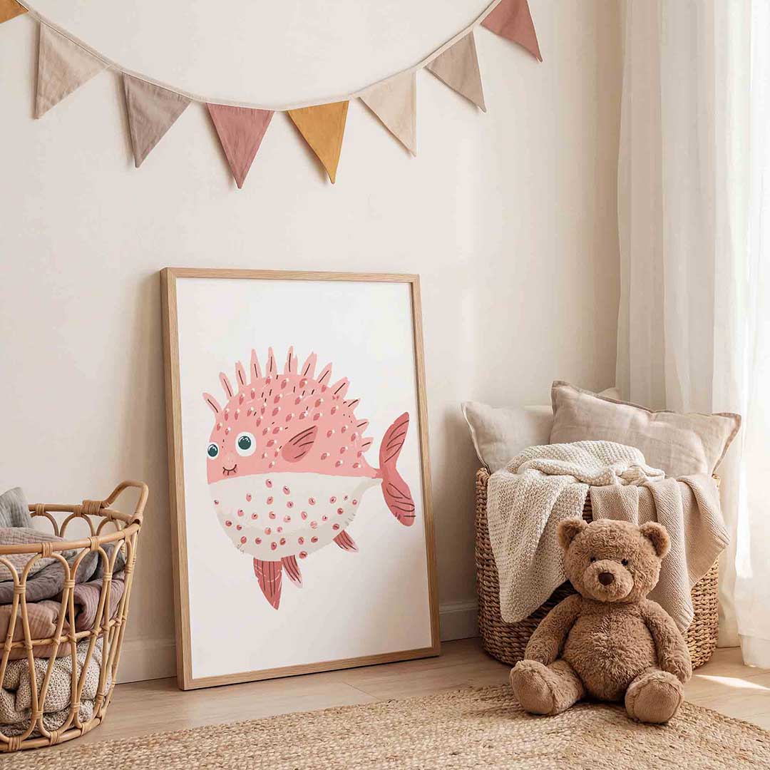 Roze vis Poster