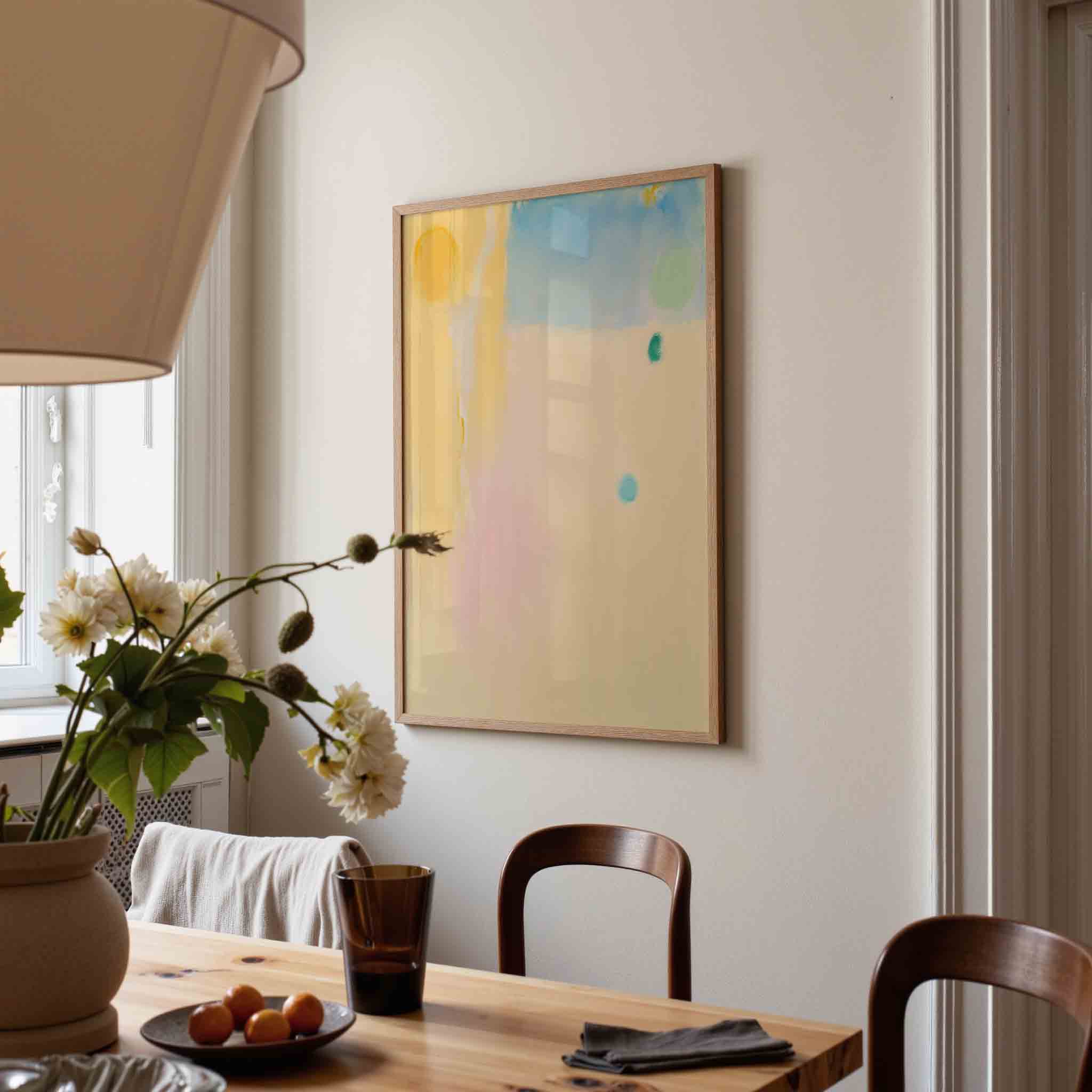 Abstracte vormen Poster