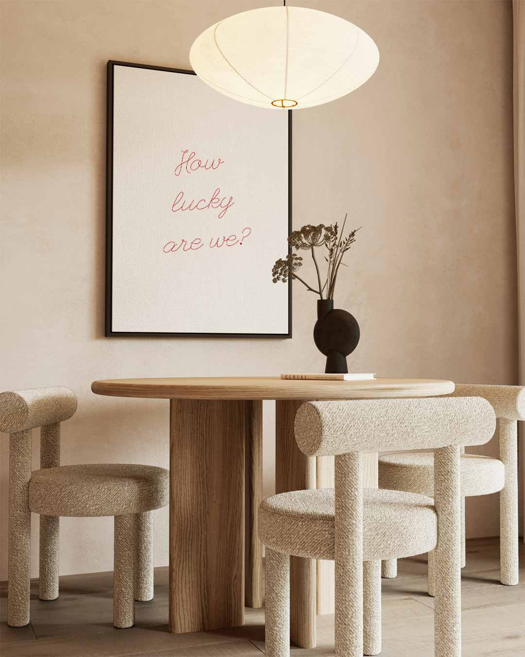 Inspirerende Wandtekst in Rood Kunstwerk-canvas-dibond-plexiglas-wanddecoratie-WallArtistic