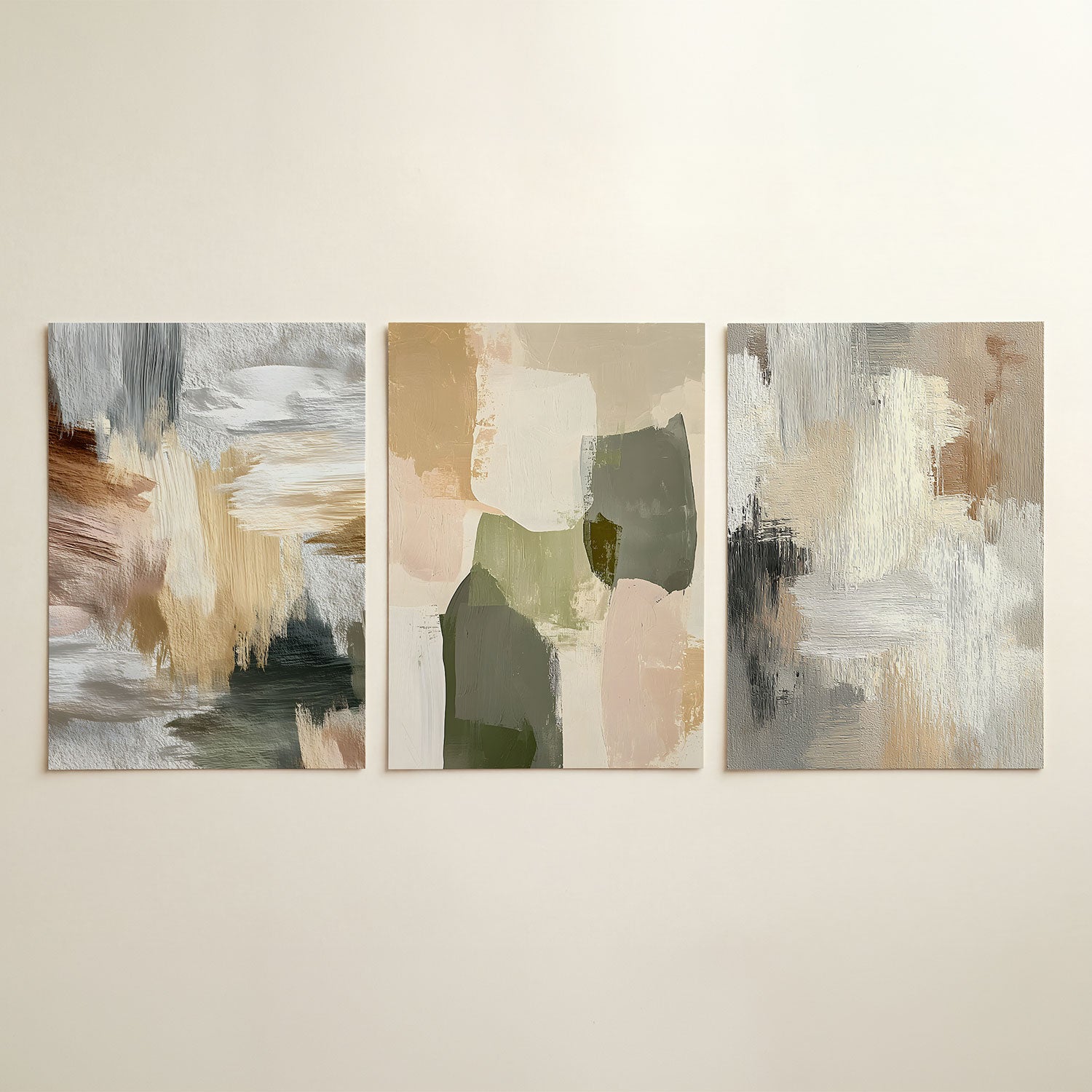 Kleurvlakken harmonie Posterset