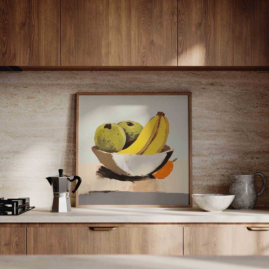 Fruit in schaal Poster