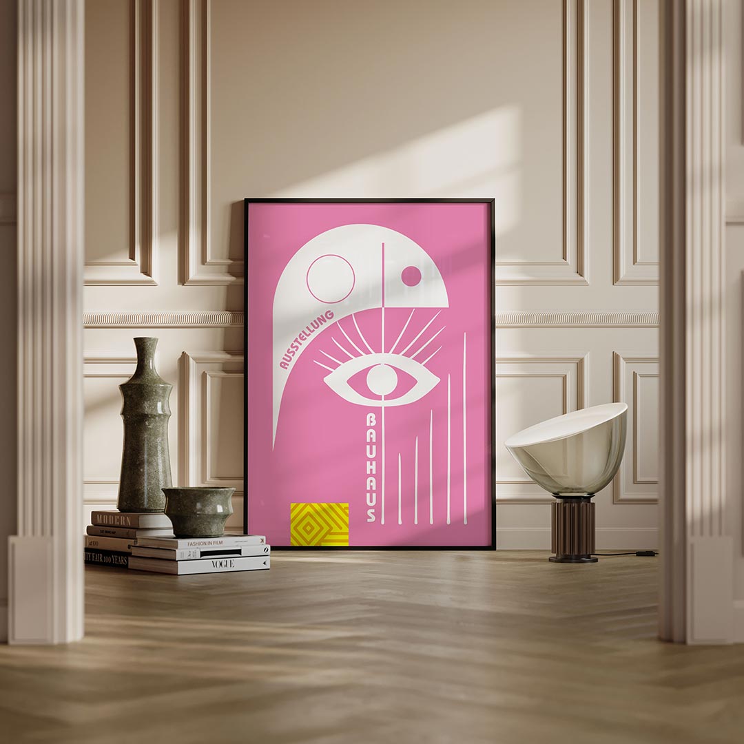 Oog en lijnen Poster