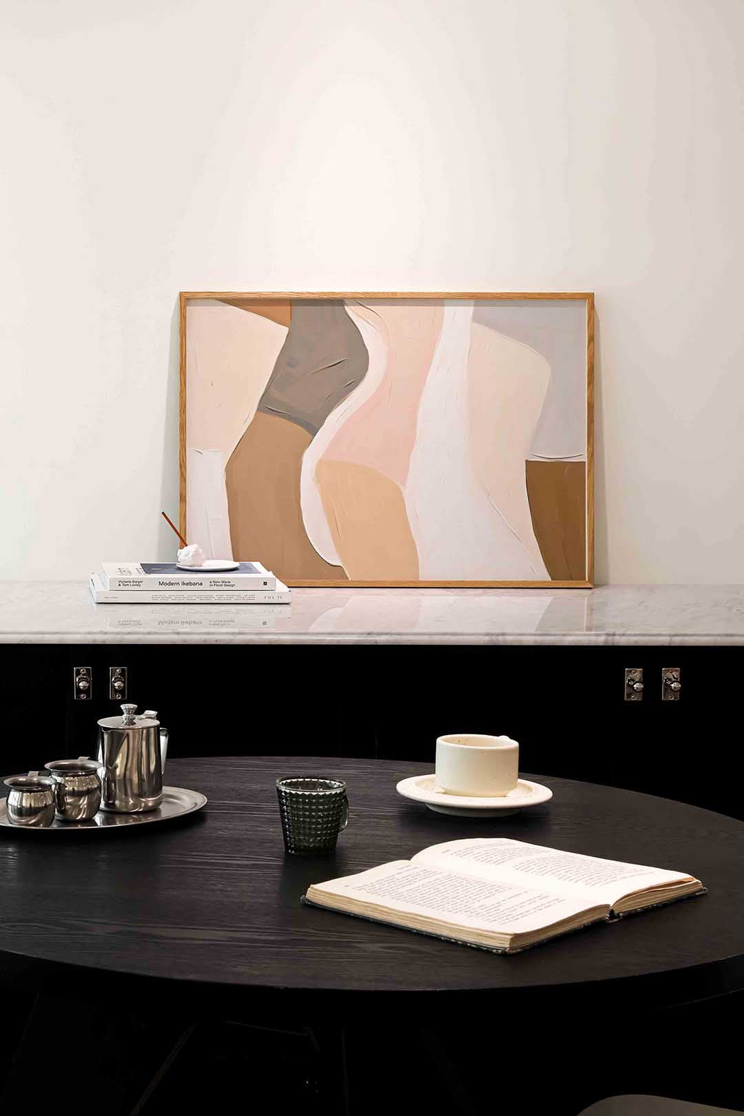 Abstracte vormen Poster