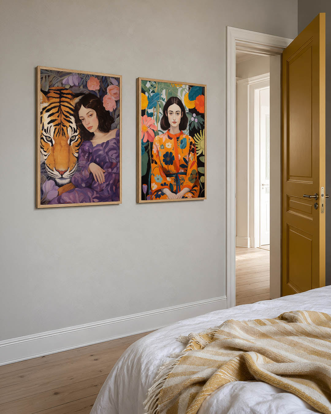 Dier en mens harmonie Posterset