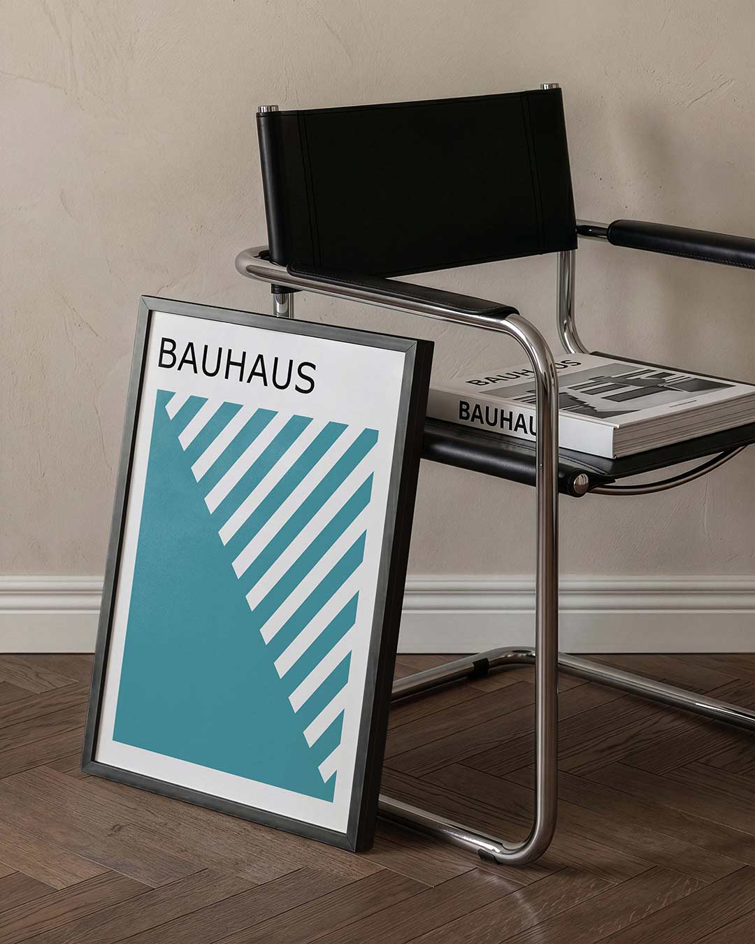 Diagonal lijnen Poster