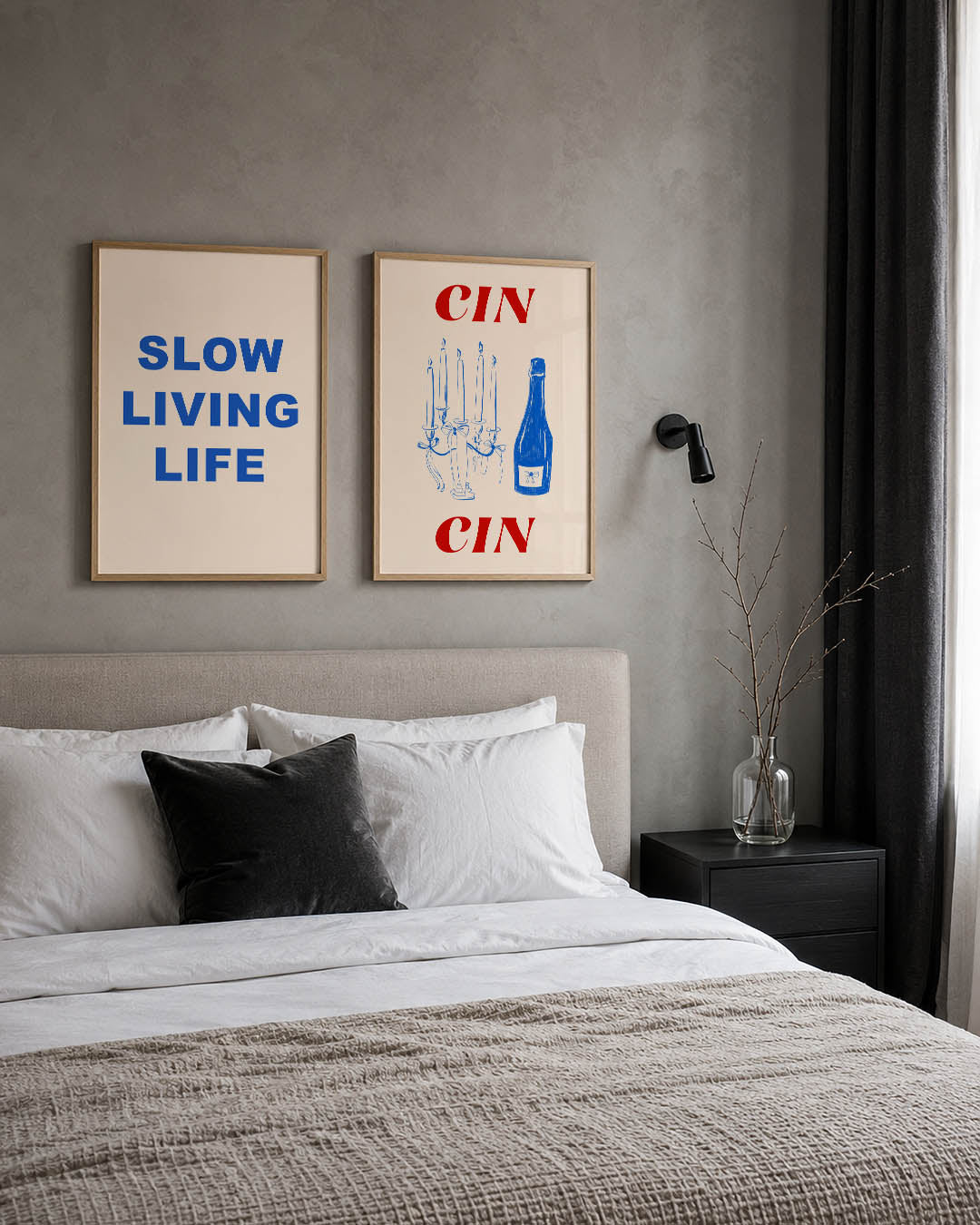 Kleur en woorden Posterset